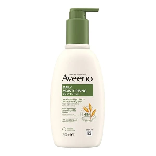 Aveeno Daily Loção Hidratante sem Perfume 300ml